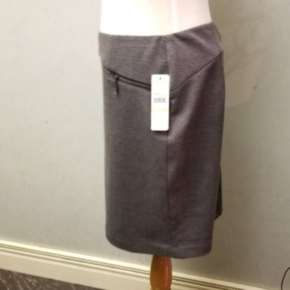 NWT Laundry Shelli Segal zipper pocket skirt size 4 (M12) - Picture 2 of 7